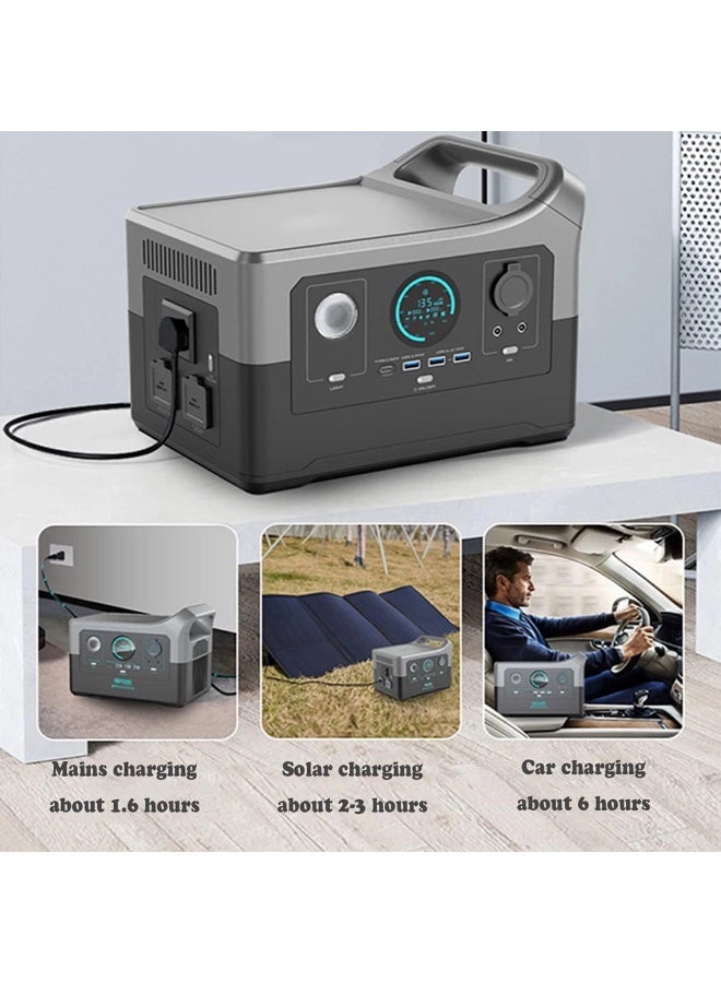 Toby's Toby’s TBS-136A Portable Power Station 700W 504Wh with Wireless Charging & UPS Mode - Image 2